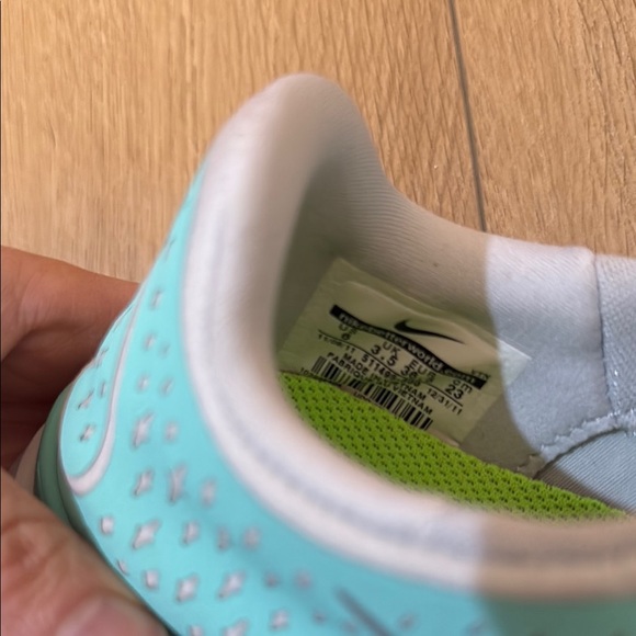 Nike Free Run 3.0 V4 Tropical Twist Tiffany Blue size 6 - Picture 7 of 7